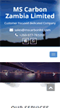 Mobile Screenshot of mscarbonltd.com